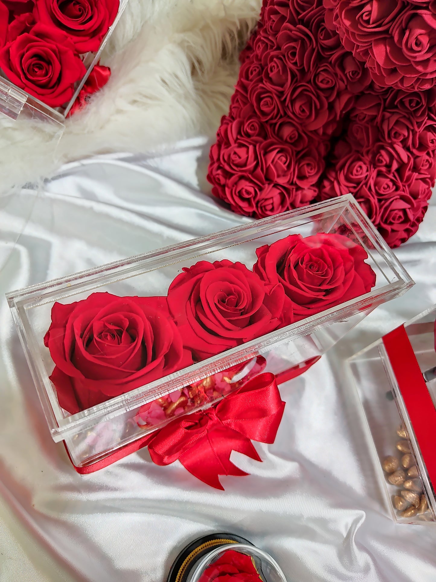 Cofre de Tres Rosas