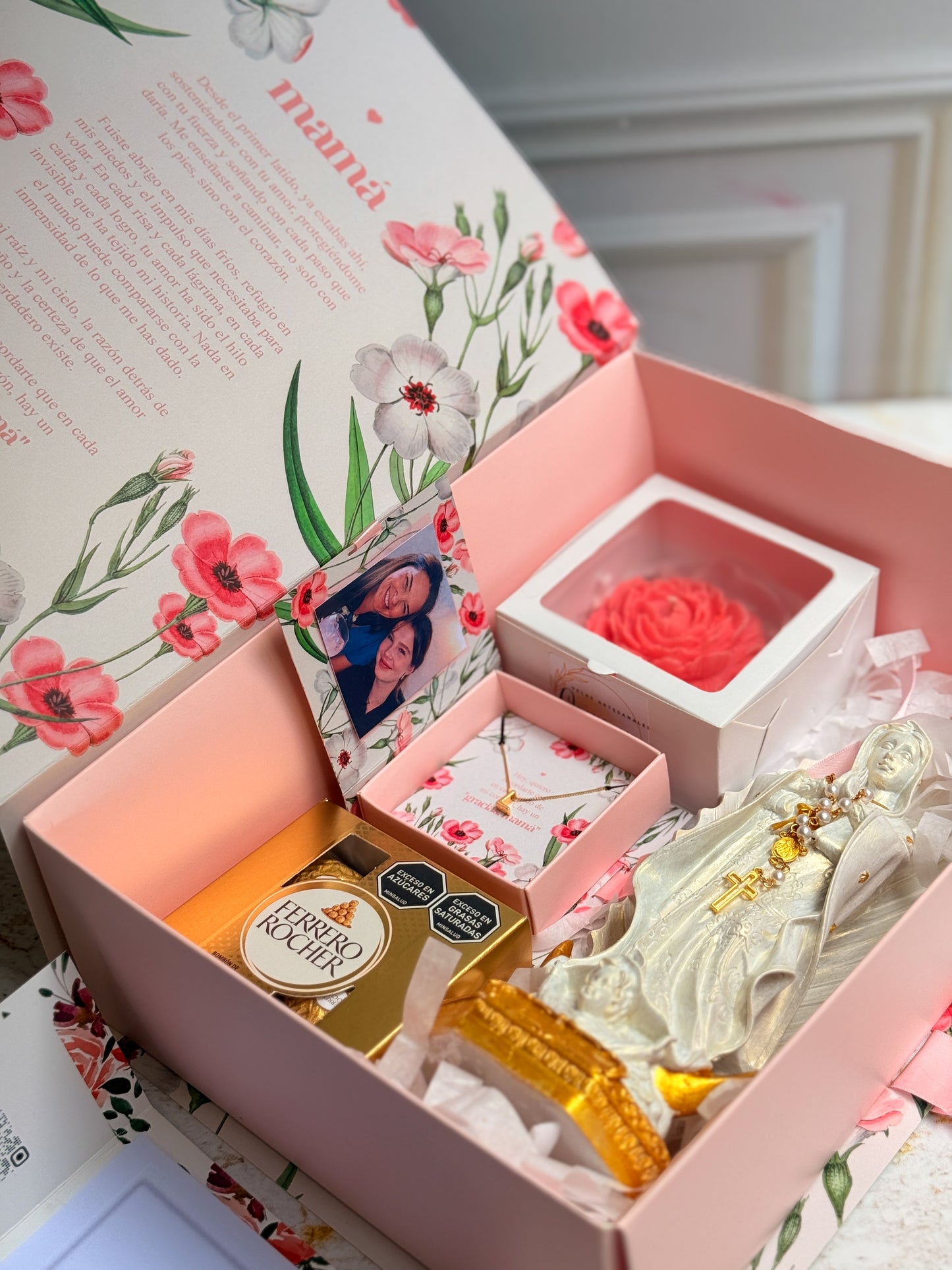 KIT Emblema de Amor - con Vela Peonia