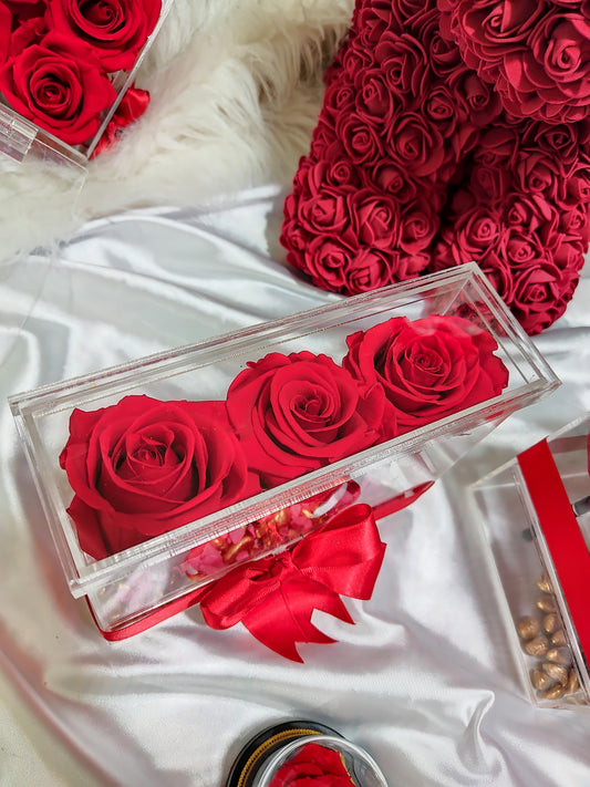 Cofre de Tres Rosas