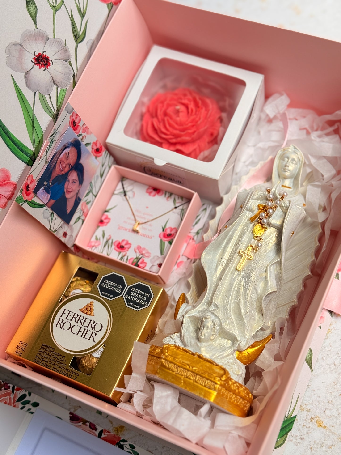 KIT Emblema de Amor - con Vela Peonia