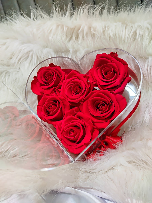 Cofre Corazón de Rosas